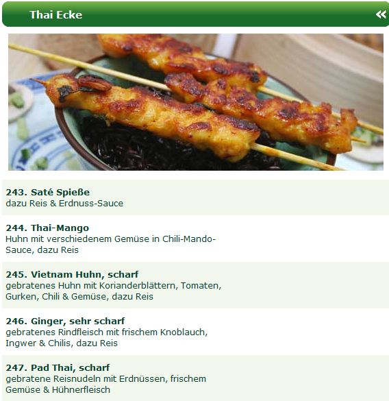 Thailändisch essen bestellen beim Hot Wok Heimservice in München, Freising, Unterhaching oder Ingolstadt